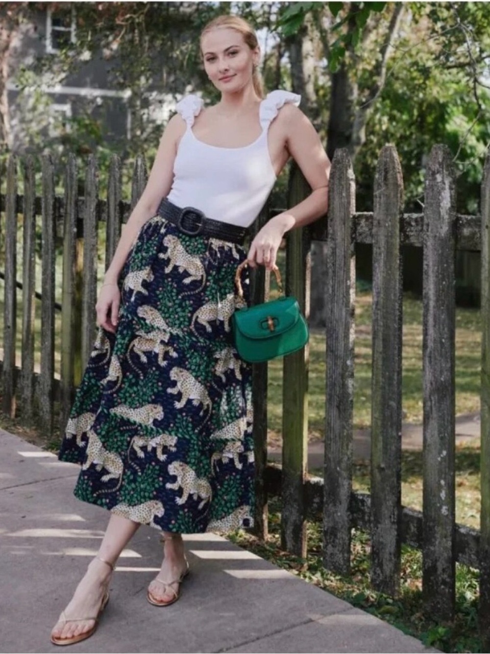 Printfresh Bagheera Now or Later Skirt - EUC